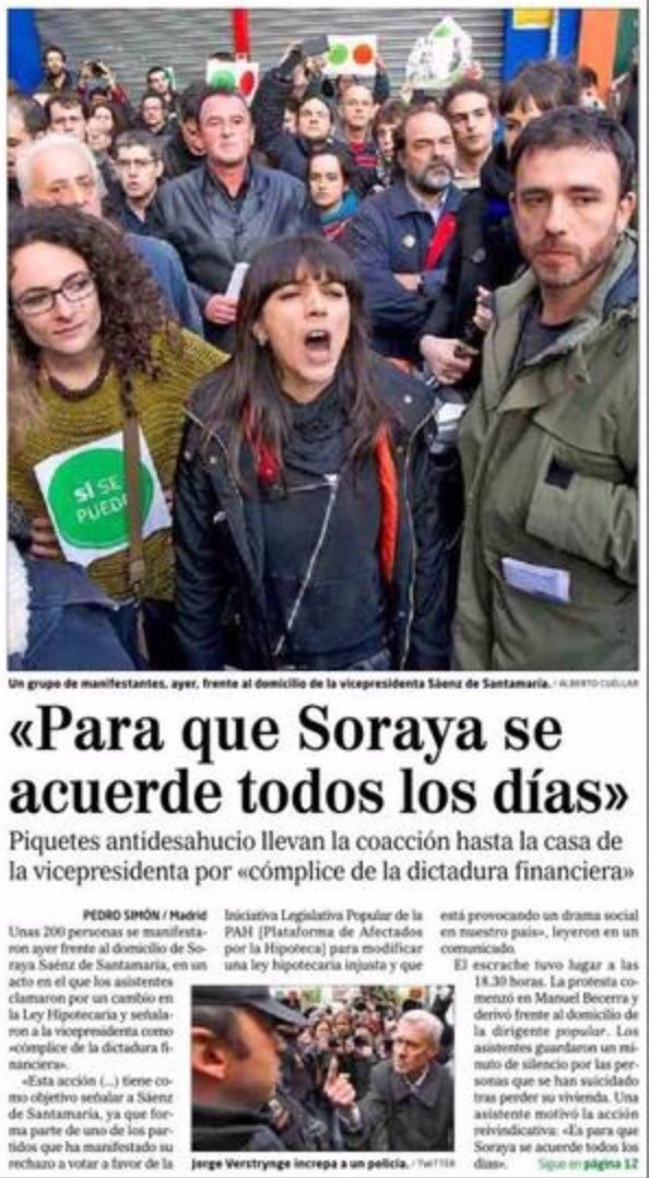 pmanglano's tweet photo. Aquí el escrache a Soraya S de S. El de la barba es Nacho Murgui, hoy teniente de alcalde de Madrid.

Qué barbaridad lo de Mónica Oltra... https://t.co/W0PdE2GGf7