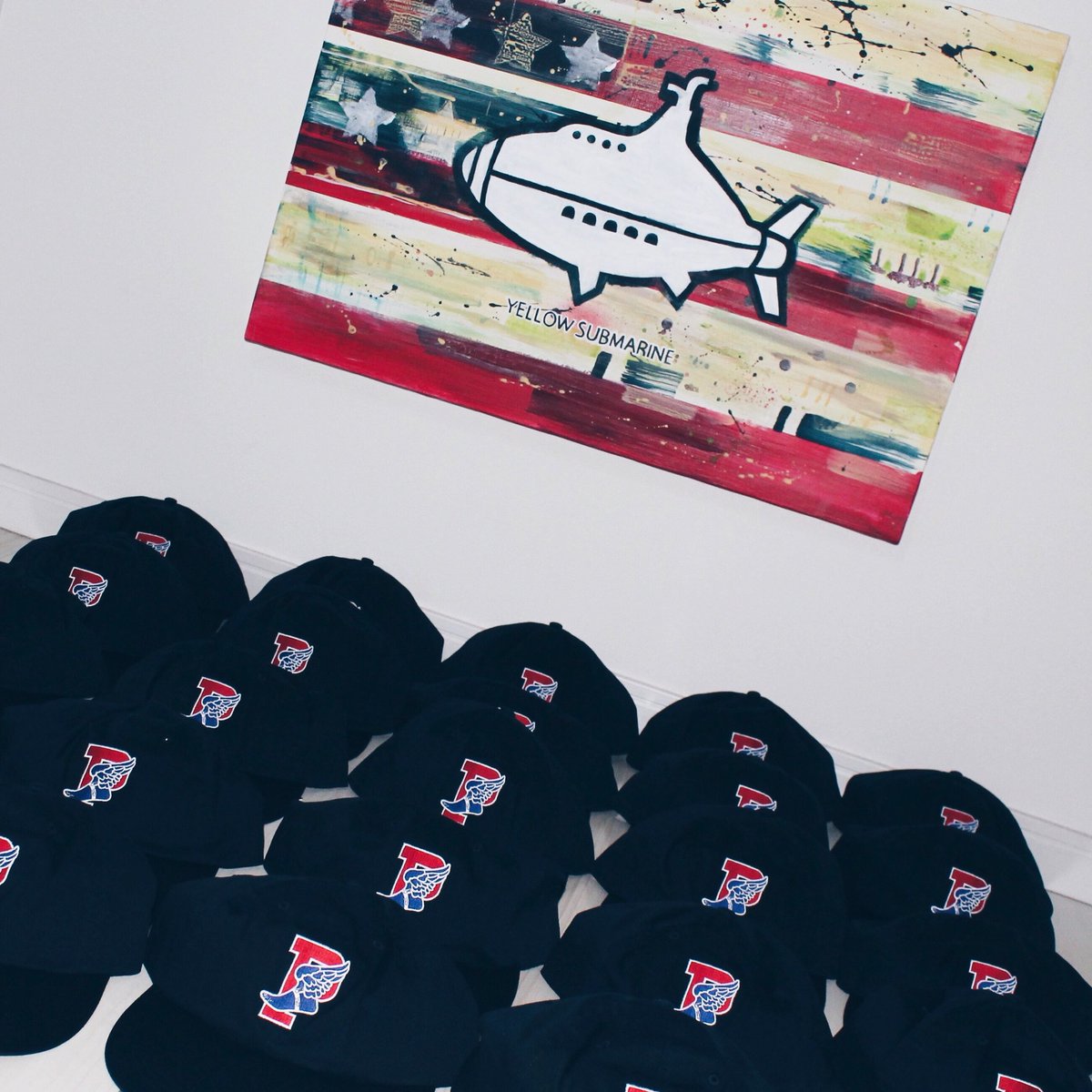 polo p wing hat