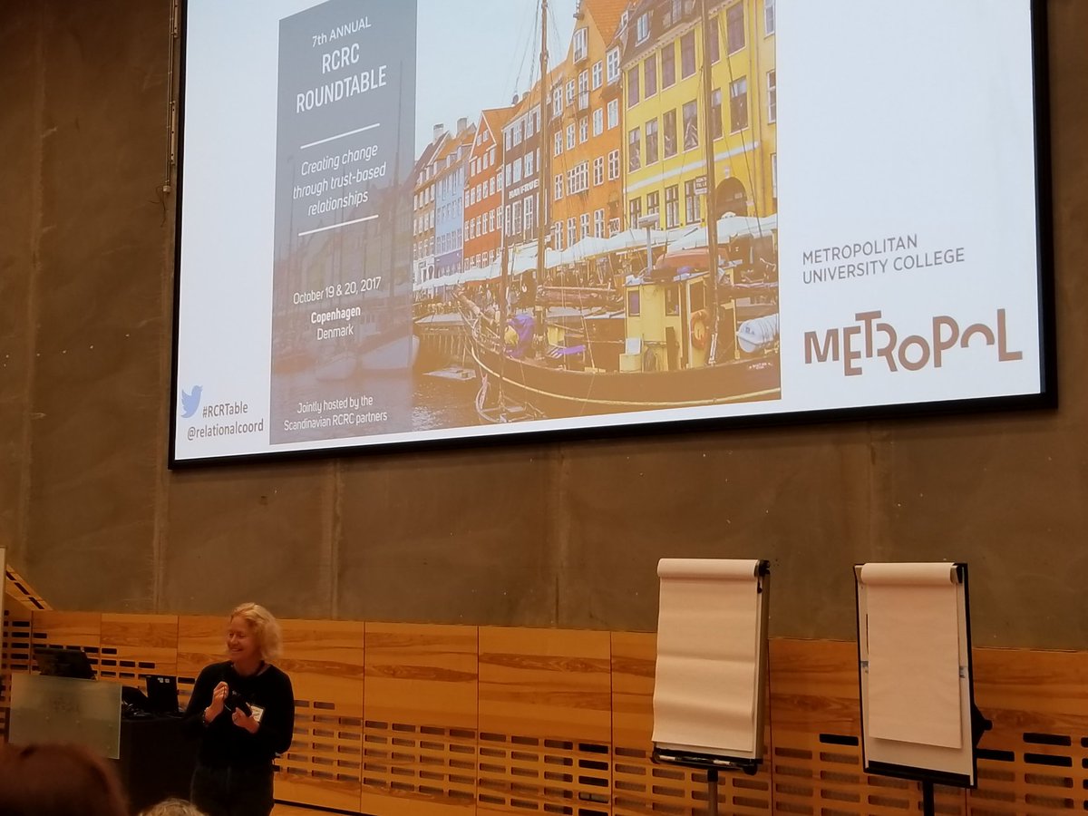 MicheleWilliamz's tweet photo. Kickoff of Relational Coordination and #Trust Conference. Learn more today in Denmark! #RCRTable @relationalcoord https://t.co/lu1d6Om0E1
