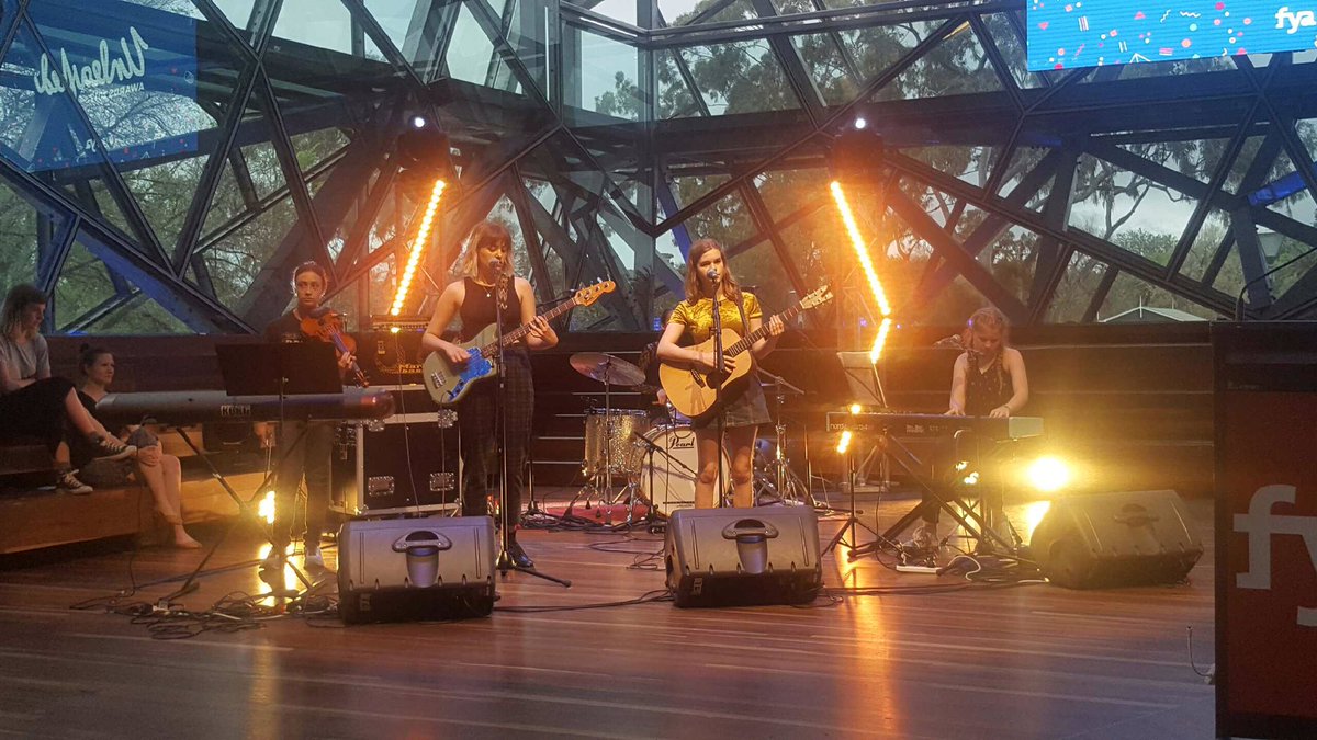 fya_org's tweet image. Our awesome house band in action! #UnleashedAwards