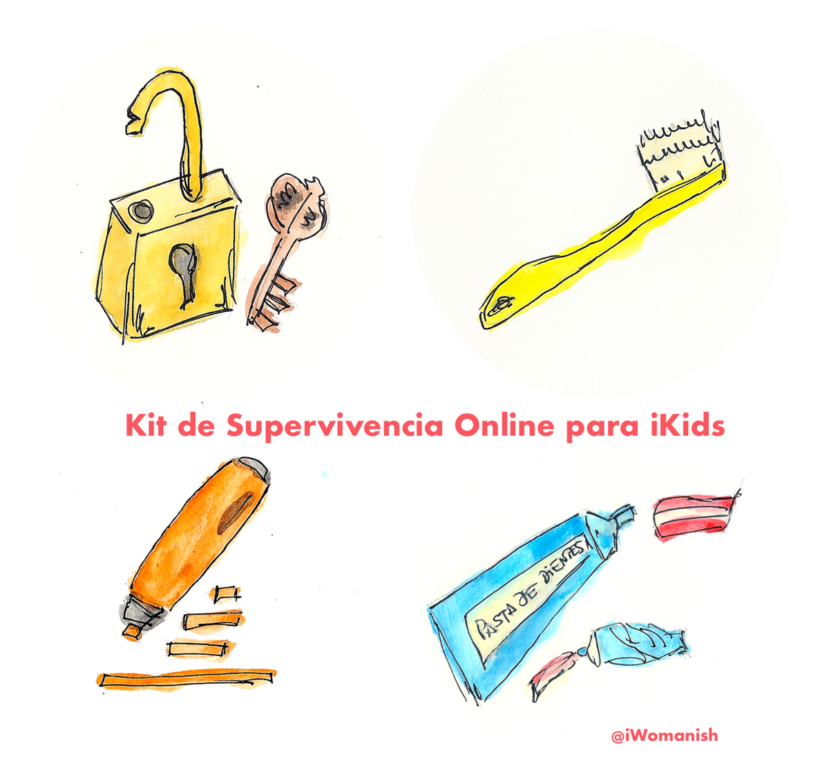 iWomanish's tweet photo. Kit de Supervivencia Online para iKids (o una forma fácil de hablar sobre privacidad y reflexión) https://t.co/quQoUN3Ezo #ePaternidad https://t.co/uBe1MoVVSB
