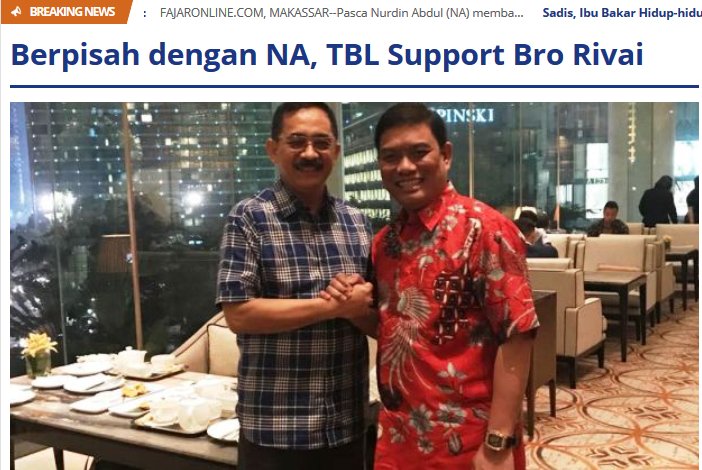 PrinceDidin's tweet photo. Wow, hormat Jenderal andalngcuu #BroRivaiSulSel1 https://t.co/3wACJHpzny https://t.co/ndQTDYrGpy