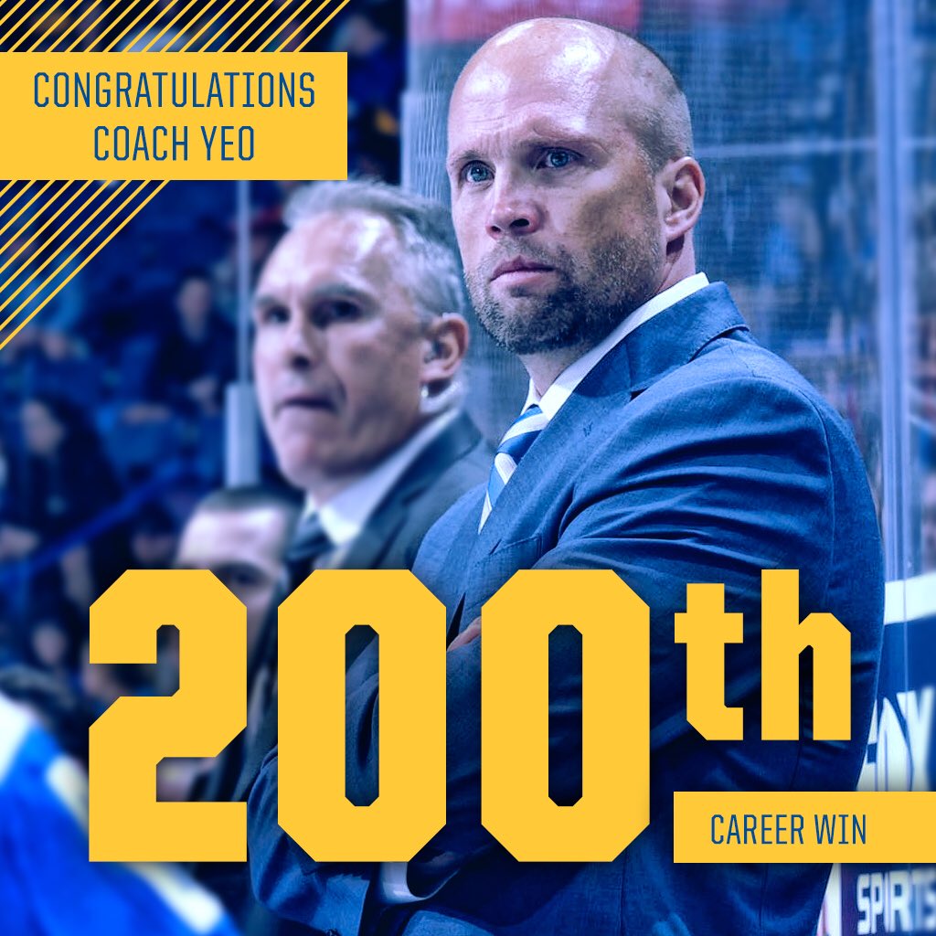 Congrats Yeosy!!! Here’s to 200 more! #stlblues https://t.co/zGnzQOPBp9