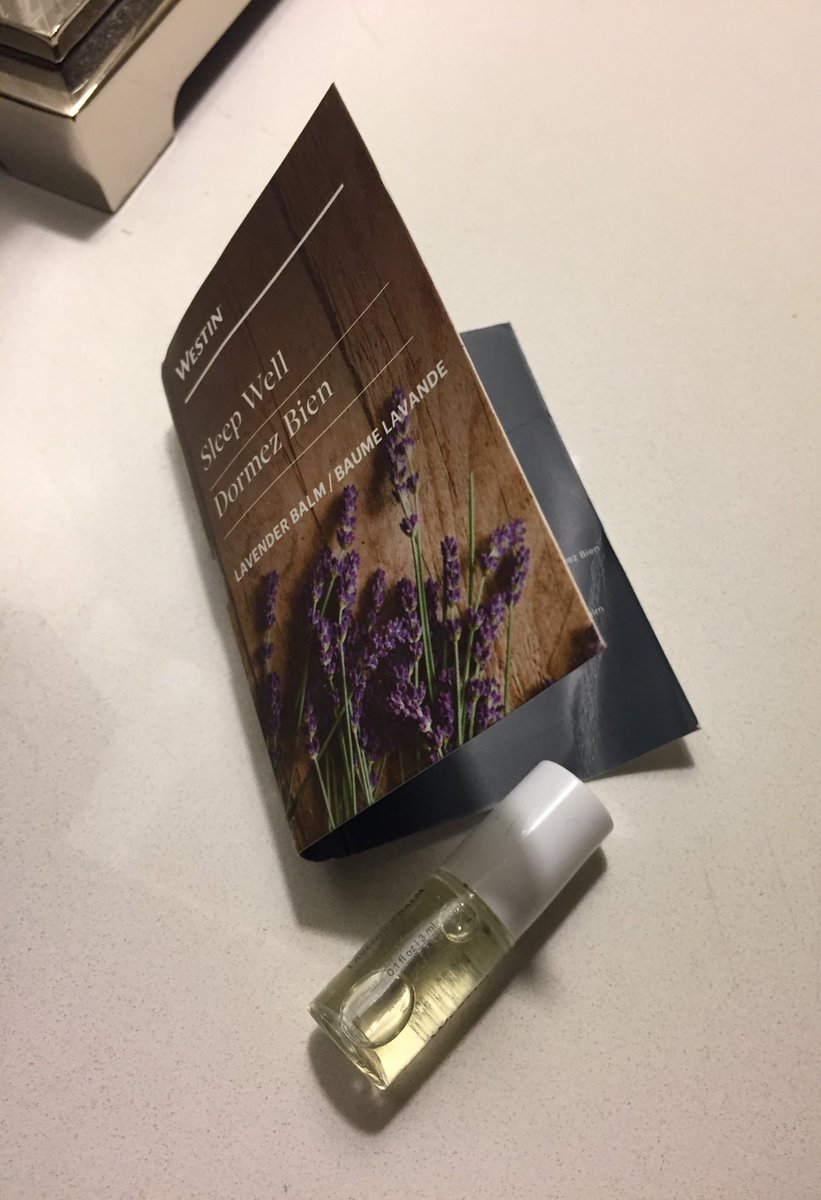 VLAlexander's tweet photo. Three cheers to @Westin hotels for thinking of amazing little touches like this. 😴😊 #momentsofwow https://t.co/ydRJwH4ovq