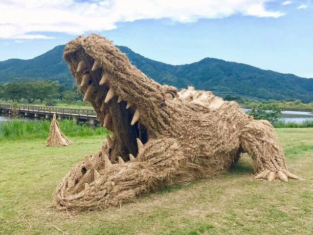 Chinese hay stack