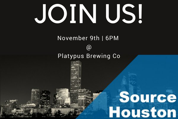Source_Houston's tweet photo. Nov 9th it's going down! Well have dinner, drinks, and recruiting topics you don't want to miss! https://t.co/nlyAMZa0fq https://t.co/ISmVZTGbcg