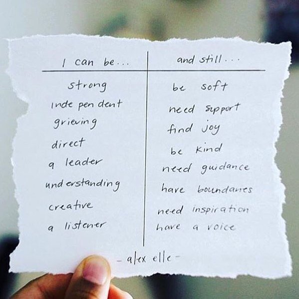CanadaBTB's tweet photo. I can be... and still... #strongbutsoft https://t.co/q3WC4JEgnp