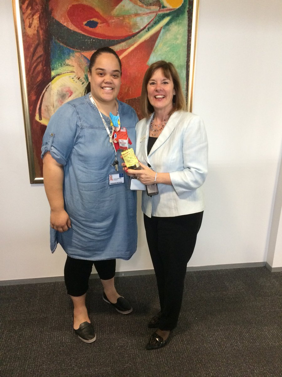 DianaDowdle's tweet photo. Special Branny Award acknowledgement to @LynneMaher1 for teaching on improvement course @KoAwatea_cmdhb @BrandonB_ISC @MargaretAimer https://t.co/fVijqlUZ7v