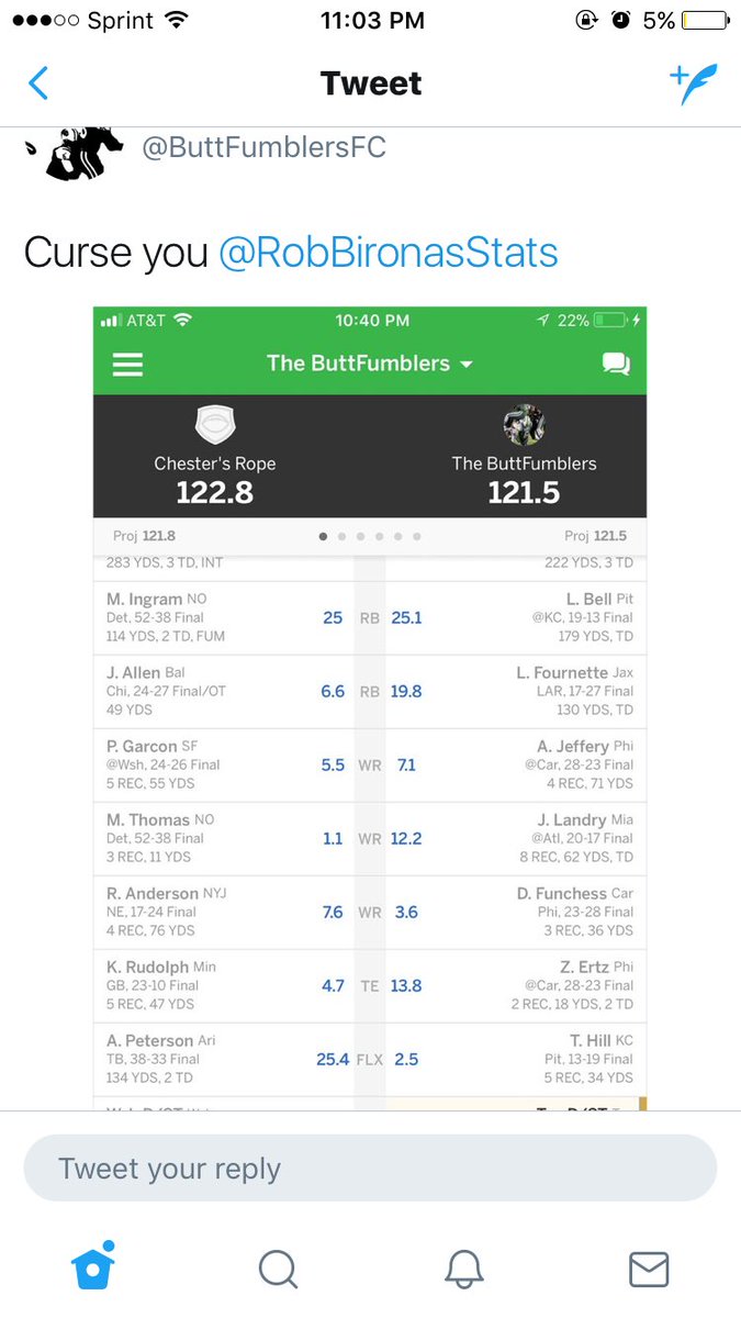 thereisnogodFC's tweet photo. First they lose to a 1-4 team, then they curse the deceased legendary kicker for the Titans, Rob Bironas. Questionable management. #RIPRob https://t.co/wPfucgapsB