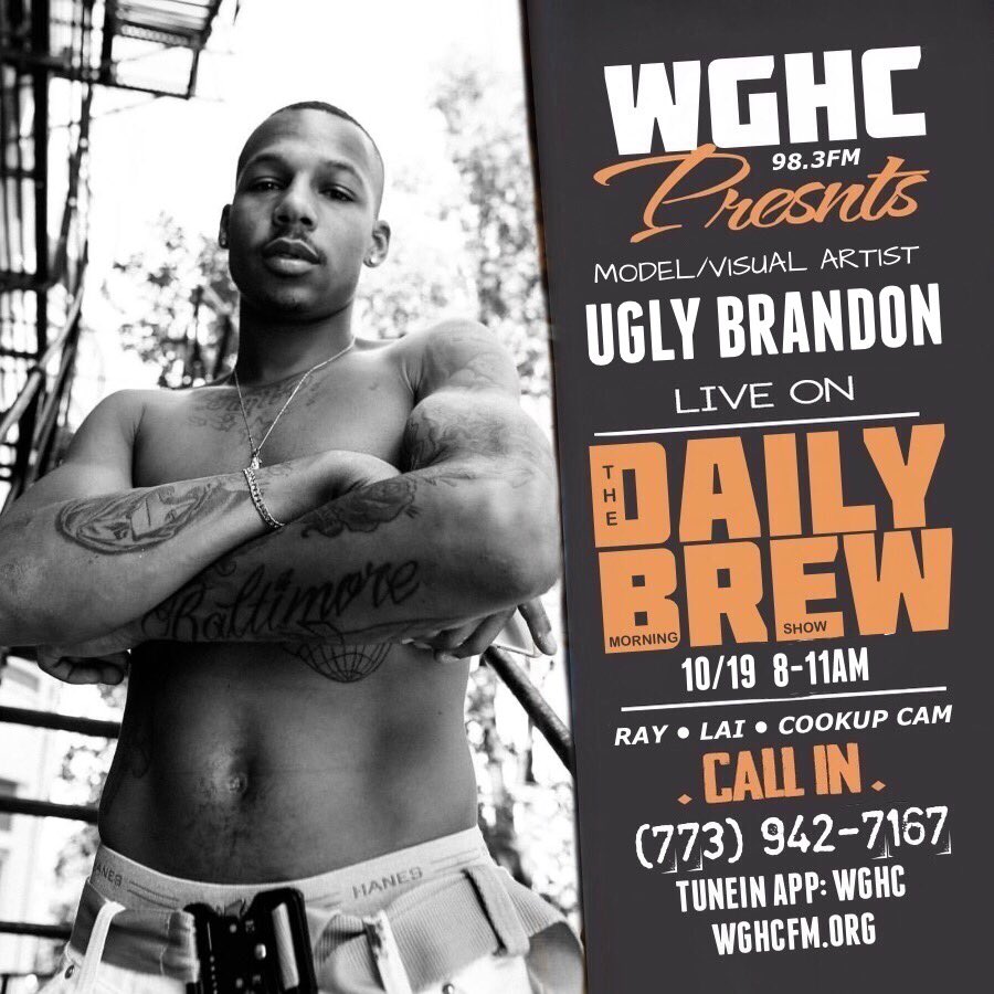 CookUpCam's tweet photo. Tomorrow morning tune in to 98.3 FM https://t.co/pvRwzaGeOl for an exclusive interview and dope music provided daily by yours truly. #WGHC https://t.co/vEMurU2ltJ