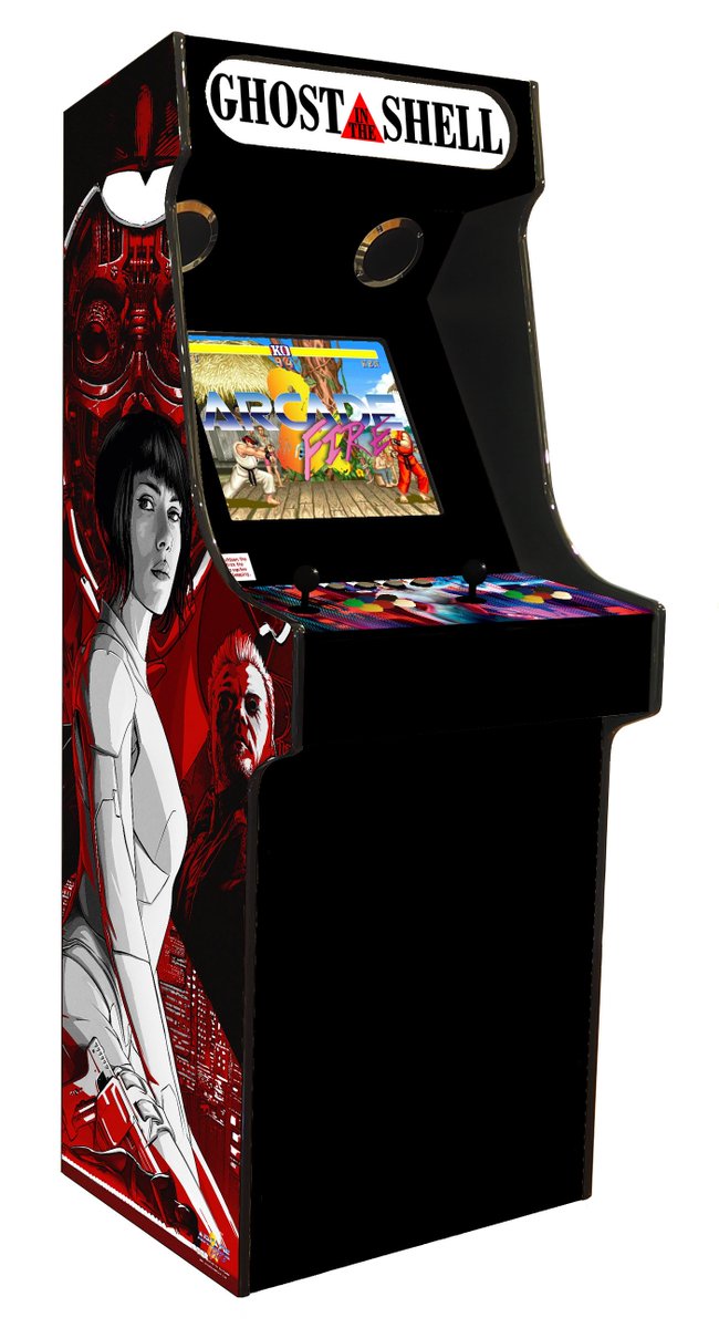 b6gaming's tweet photo. #ghostintheshell is now on https://t.co/4JcThwZUfH ! find out more #gaming #retrogaming #gamingwithstyle #customarcade #GamerGate https://t.co/wlZoIW5DWr