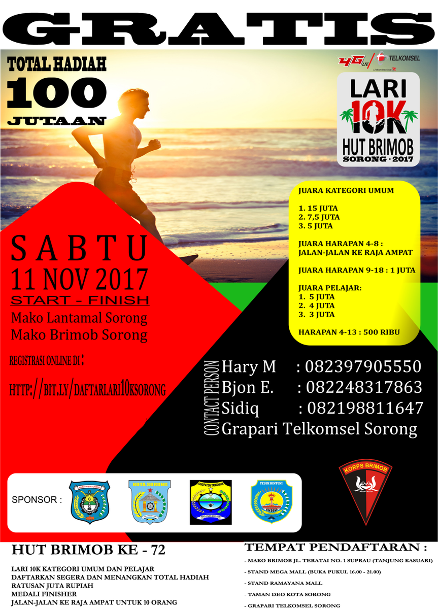 10K Sorong 2017 tweet media