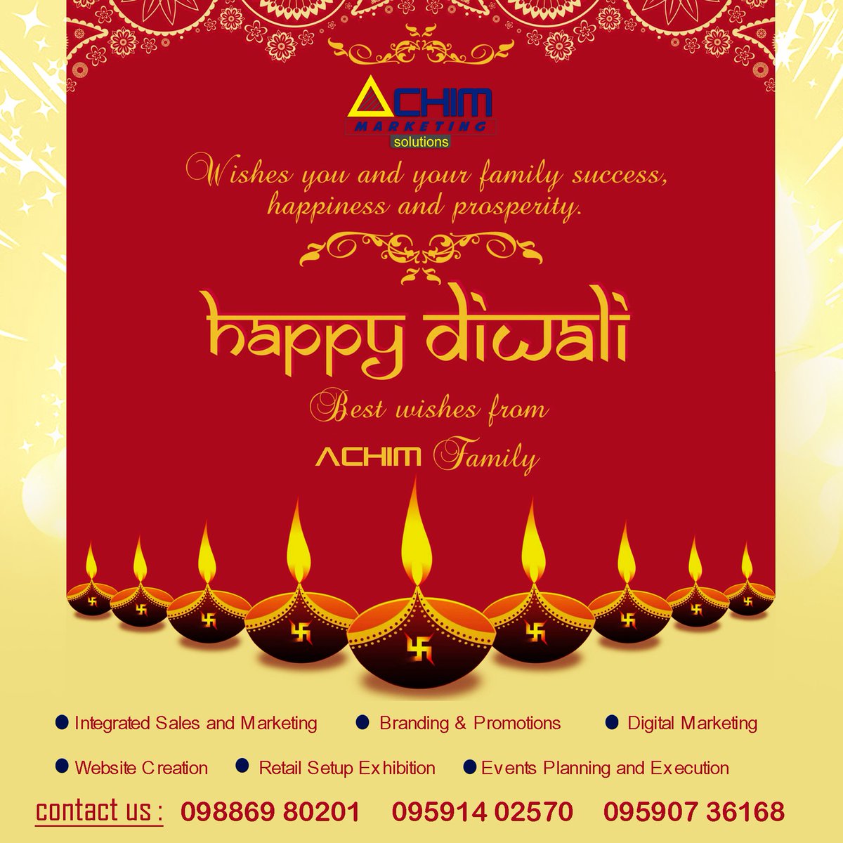 achimsolutions's tweet image. Wishing #HappyDiwali to all