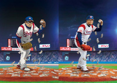 落合福嗣、野球アニメの主演声優に