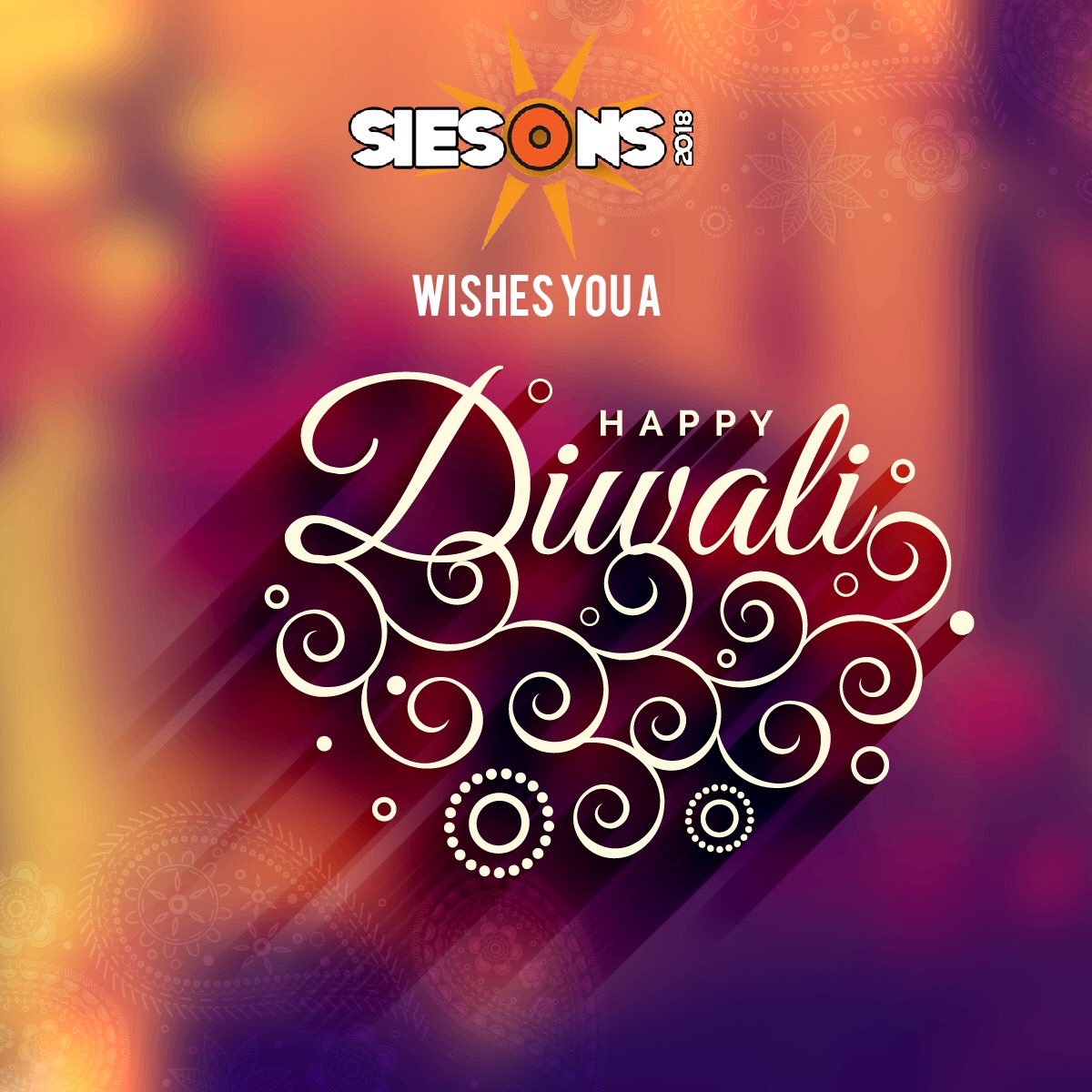 siesonsfest's tweet photo. May this Festival fill your Life with the Glow of Happiness &amp; Sparkle of Joy!

SIESONS - 2018 wishes one and all a very Happy Diwali! https://t.co/lSsLS4vyPN