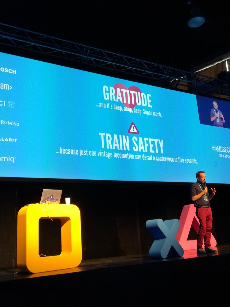 amuseconf's tweet photo. Stay safe, guys, that's really important. https://t.co/65yuWdyW9Y