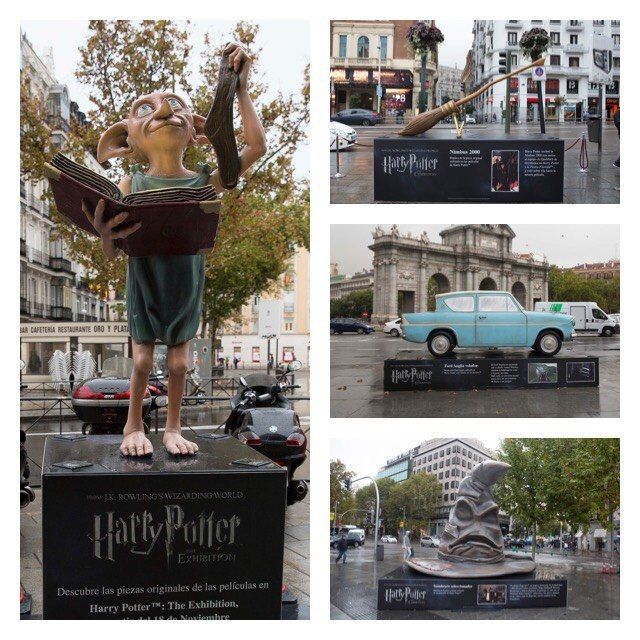 espaciomadrides's tweet photo. Figuras gigantes de #HarryPotter en las calles de Madrid hasta diciembre. Los elementos más emblemáticos https://t.co/HtUD2Kxj4r https://t.co/hgDvLm4fyz
