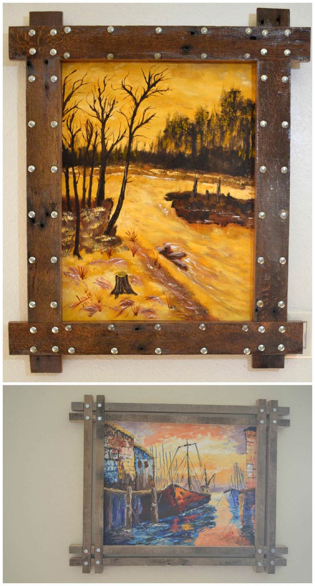 iRecyclart's tweet photo. My Uses of Pallets: Unique Picture Frames : https://t.co/85huqZWpQY - #Art #HomeDécor #PalletFrame #RepurposedPallets https://t.co/PkQlpsuiIE
