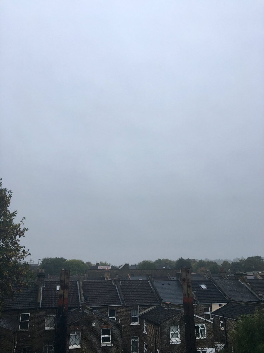 From blue🌴 to grey 😩😩😩😢#postholiday #cyprus #peckham #londonsky