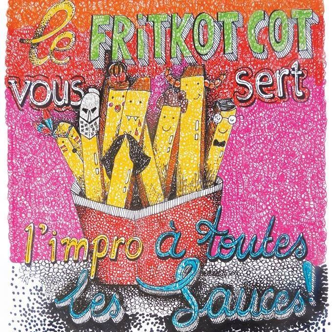 La nouvelle saison débute ce soir à la salle 1180 ! Et qui dit nouvelle saison dit nouvelle affiche ! #fkc #fritkotcot #impro #improv
