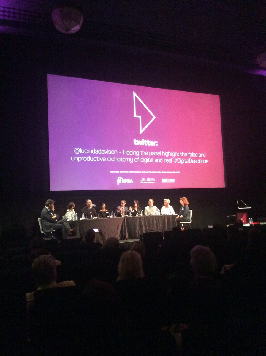 Our amazing lineup of speakers have assembled for one big Q&amp;A session #DigitalDirections