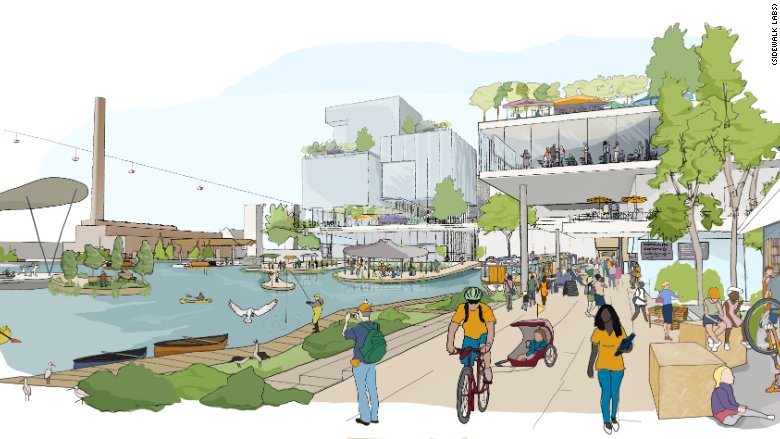 CNN's tweet photo. See what Google has in store for its futuristic neighborhood in Toronto https://t.co/m8KcXVQPNM https://t.co/D2zReMX6lu