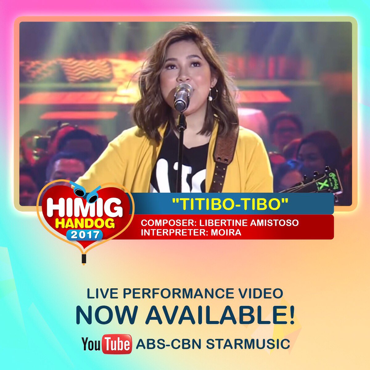 MoistersLaguna's tweet photo. "Titibo tibo" by @moirarachelle4
Composed by Libertine Amistoso
Music video: IAFT Cebu
Vote <MORHHSONG9> &amp; send to 2366 ☺
See lyrics below 💚 https://t.co/dVqDR0K6R0