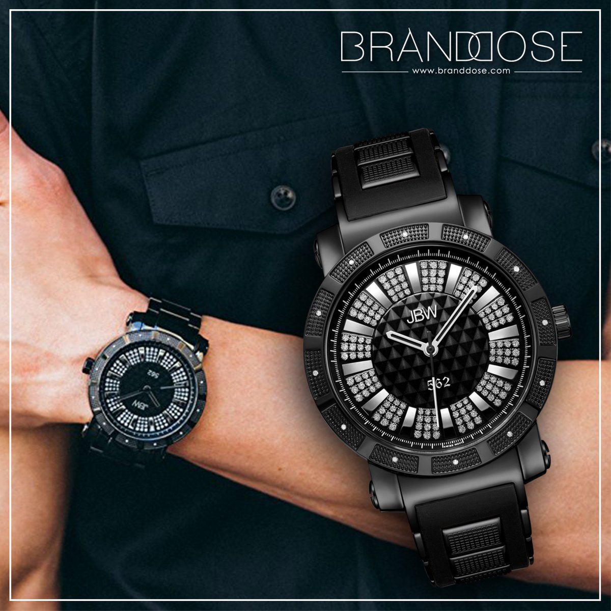 FirmeKaye's tweet photo. #BrandDose #UAE #watch #jbwblackstainlessblackdialwatchformensjb6225d #jbw #now899aed #watchforsale #watchForHim  #instawatch #watchlover https://t.co/AdRVMnANuB