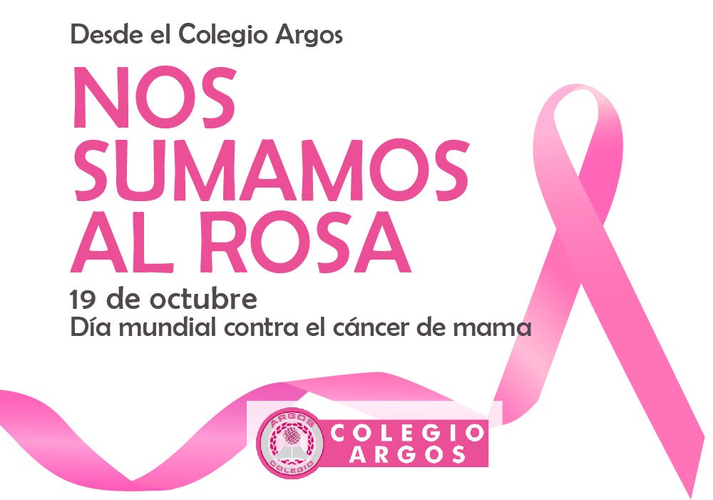 colegio_argos's tweet photo. Hoy día mundial contra el #cáncer de #mama, súmate al rosa. https://t.co/avJDn45Fsz