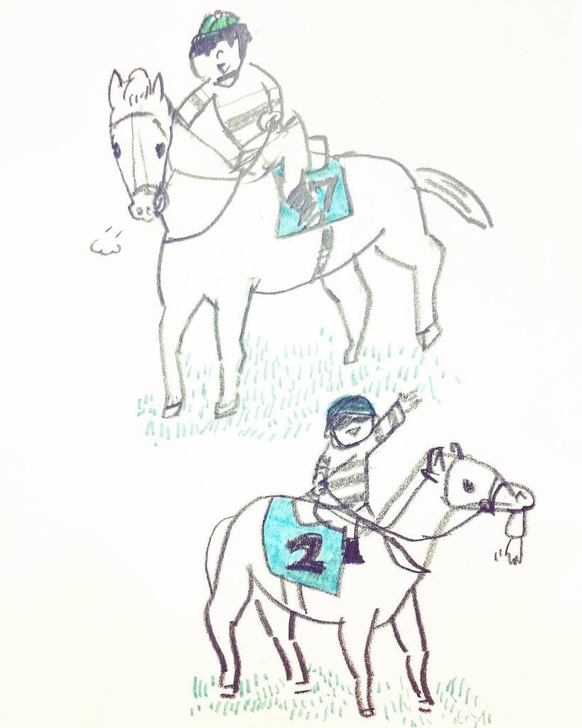 Twitter पर アコル Illustration Drawing Paint Sketch イラスト 絵 スケッチ Zeichen Malen Skizze 馬 うま ウマ サラブレッド 競走馬 競馬 Jra Horseracing Pferd Hourse T Co Dnwopyzcmt