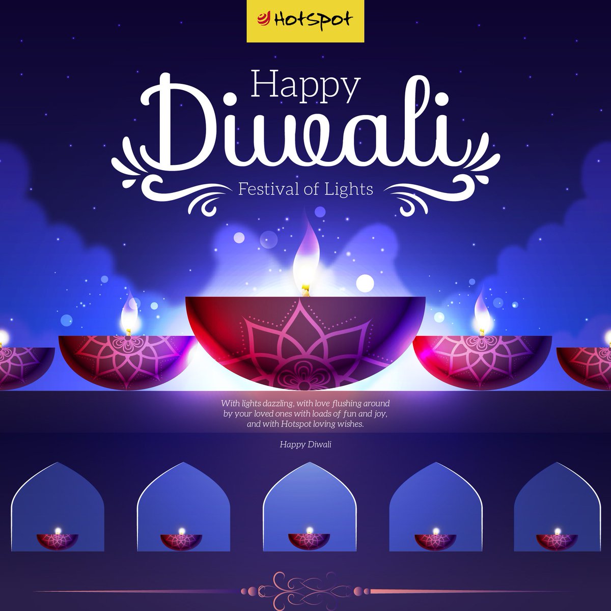 Hotspot_Store's tweet photo. 🎊😋With lights dazzling, with love flushing around,
and with Hotspot loving wishes.
"Happy Diwali to all"...!!🤩🤗

#happydiwali #hotspotstore https://t.co/xG9rgP2Wac