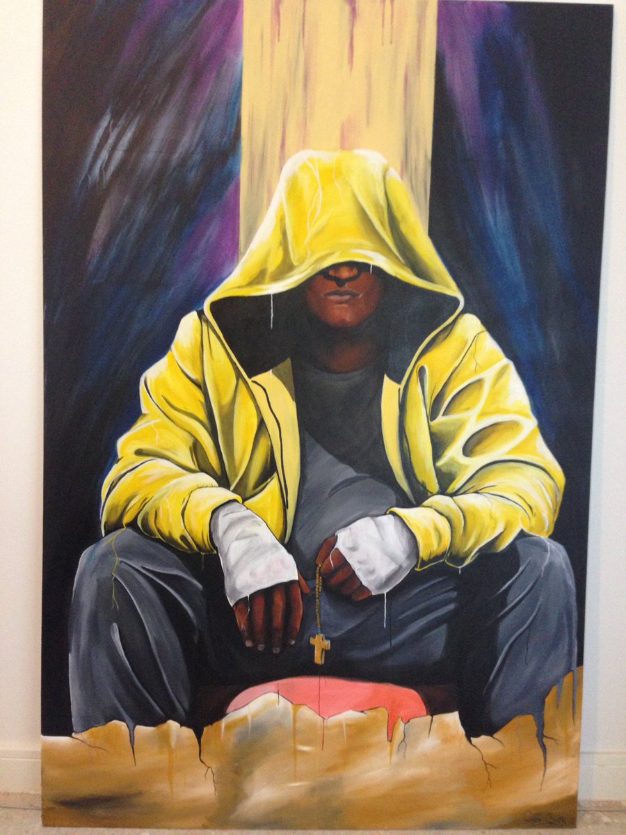 GaryRevive31's tweet photo. "Unknown fighter" seated in victory!
For sale: Dimensions 59inx39in acrylic on canvas £1000.
Contact me via twitter or FB https://t.co/yHIMmoeKrs