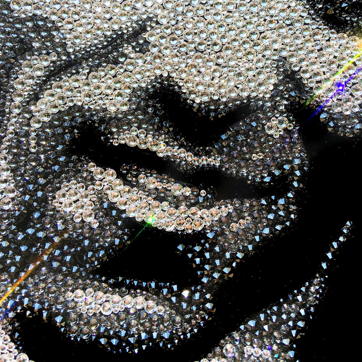DiazziRoberta's tweet photo. Nuvolari Portrait | Crystals from Swarovski® by Roberta Diazzi® | Casa Museo Sartori Castel d’ario Mn https://t.co/WdXoSK0x0v