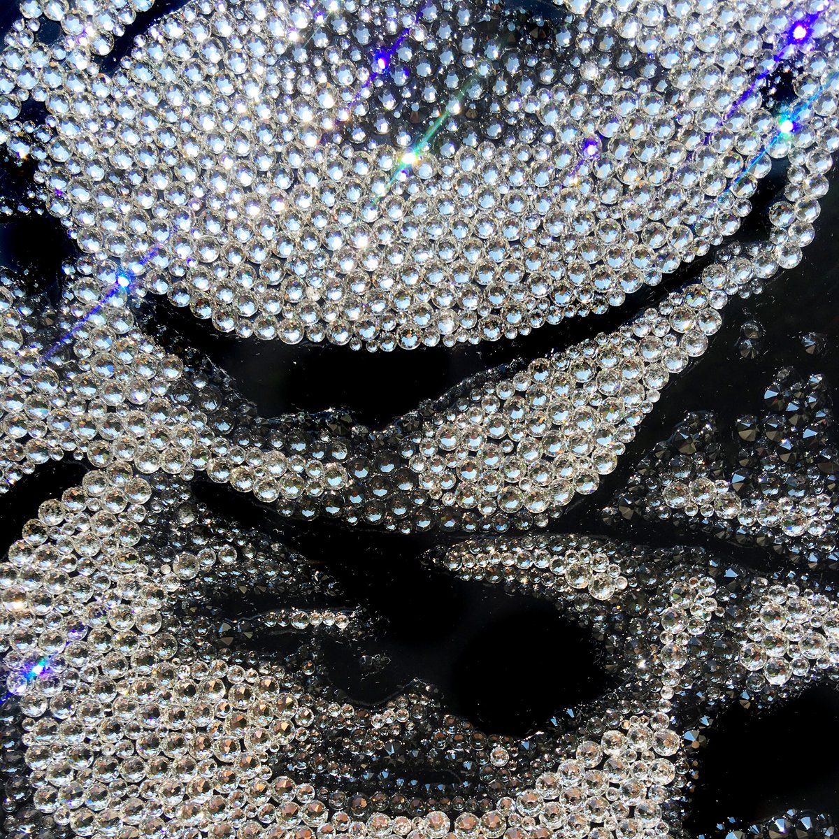 Nuvolari Portrait | Crystals from Swarovski® by Roberta Diazzi® | Casa Museo Sartori Castel d’ario Mn