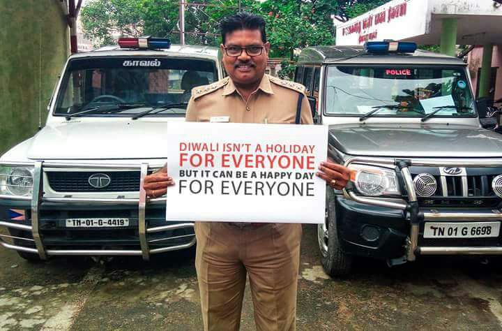 AsYouNotWish's tweet image. A very #HappyDiwali to all the heroes in Khaki who are out there on roads to ensure our safety while we celebrate. Plz cooperate with them.