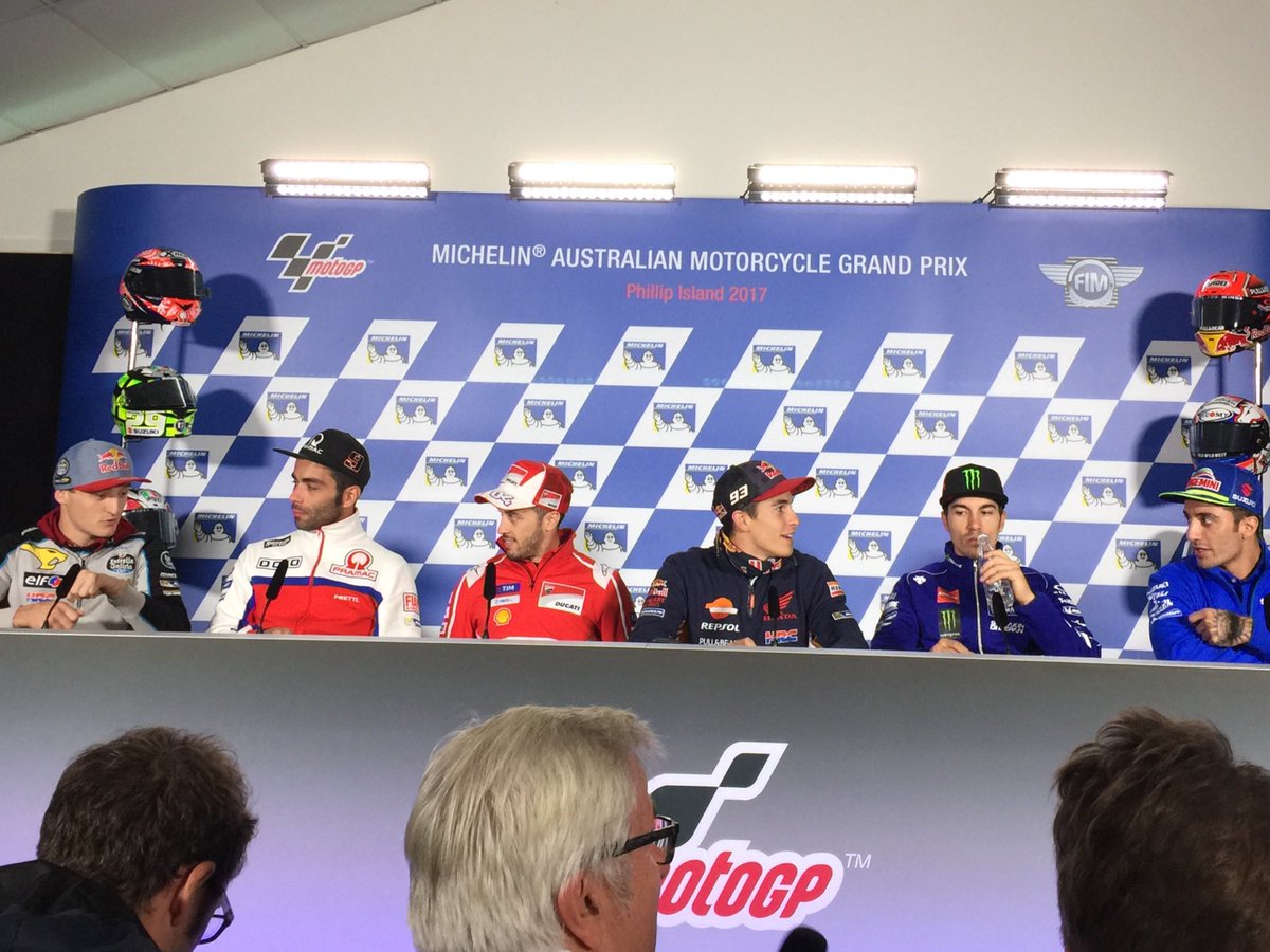 It is silly question time 😂Countdown to Australian MotoGP  <a href="/jackmilleraus/">Jack Miller</a> is race ready