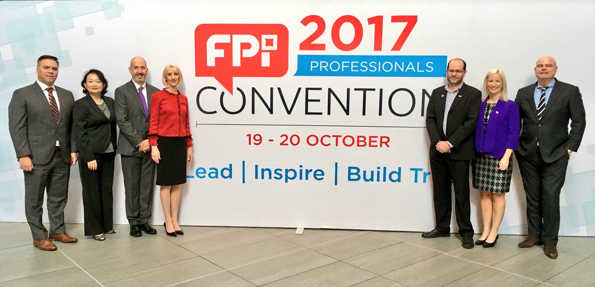 FPSB's tweet image. FPSB Board Members and delegates at #FPIConv2017. Looking forward to our panel on Global Perspectives of Financial Planning.