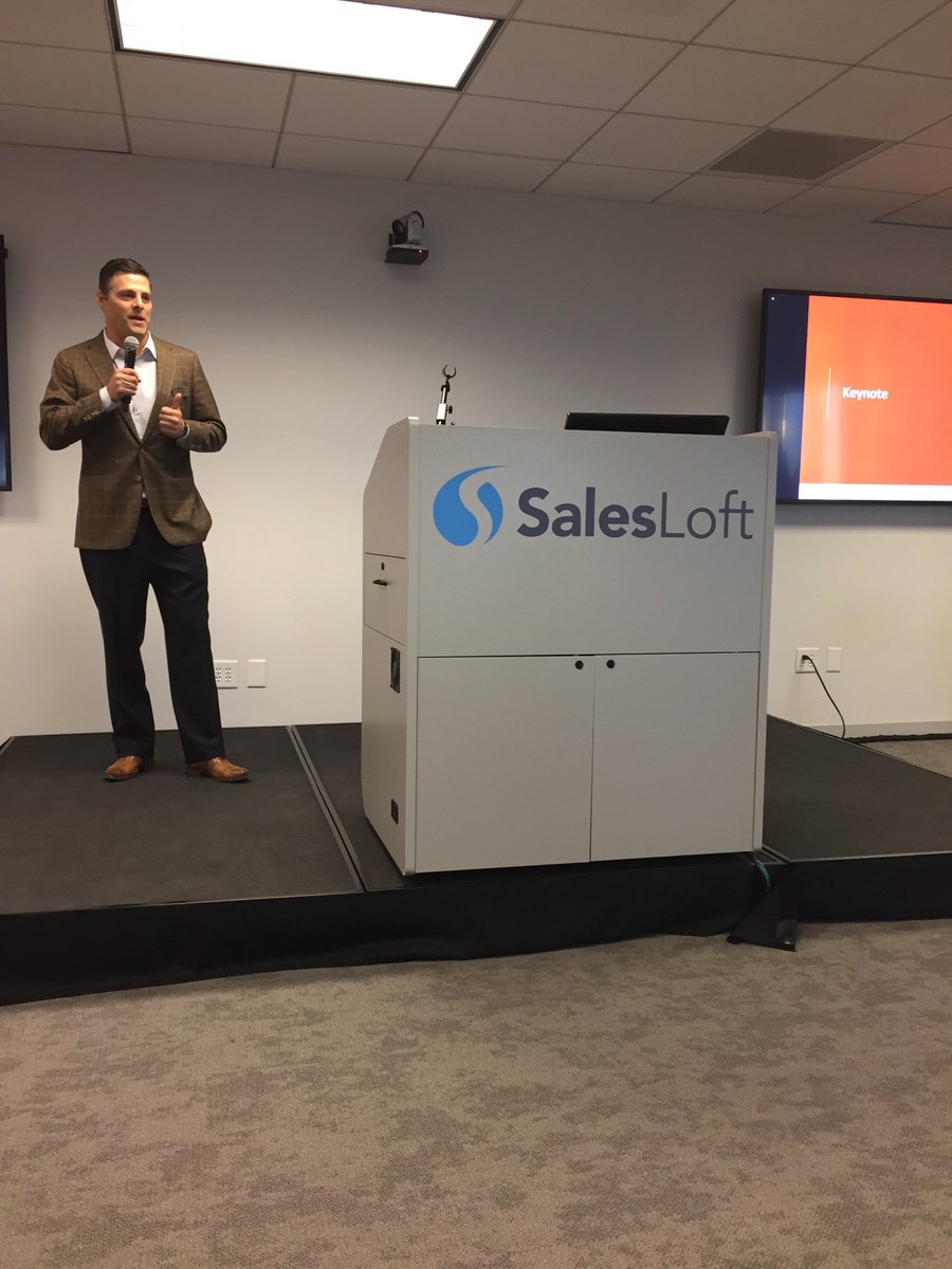 TAG_SalesLeader's tweet photo. Our #sales event is now kicking off. #atlsales @barbaragiamanco https://t.co/mruqS0vdRP