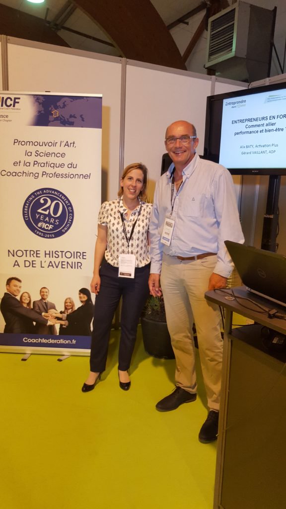 alixbaty's tweet photo. Hier, j'ai animé une conférence aux #JRCE avec @ggvaillant. Comment allier #performance et #bienetre ? Le #coaching en action ! https://t.co/W3Qflf1Hhd
