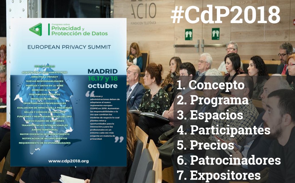 Damos por finalizado el #CdP2017. Muchas gracias a todos los ponentes, congresistas y equipo. Nos vemos el año que viene en el #CdP2018.