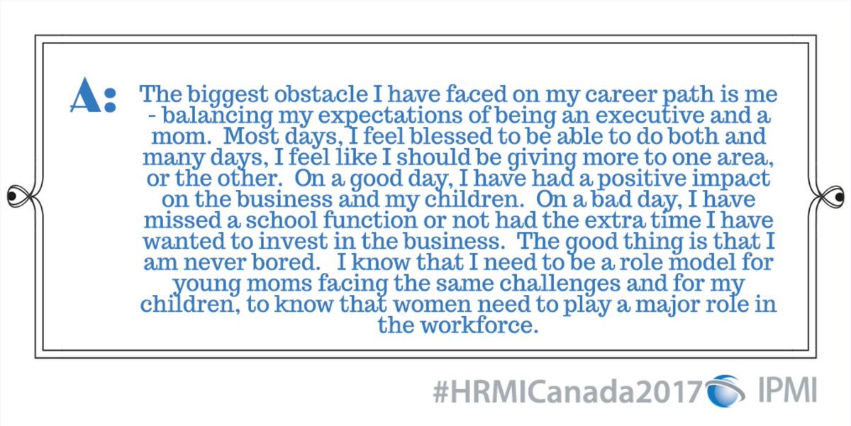 ipmi_online's tweet photo. Q1: What is the biggest obstacle you’ve faced along your career path? https://t.co/2MLRAnGSqF