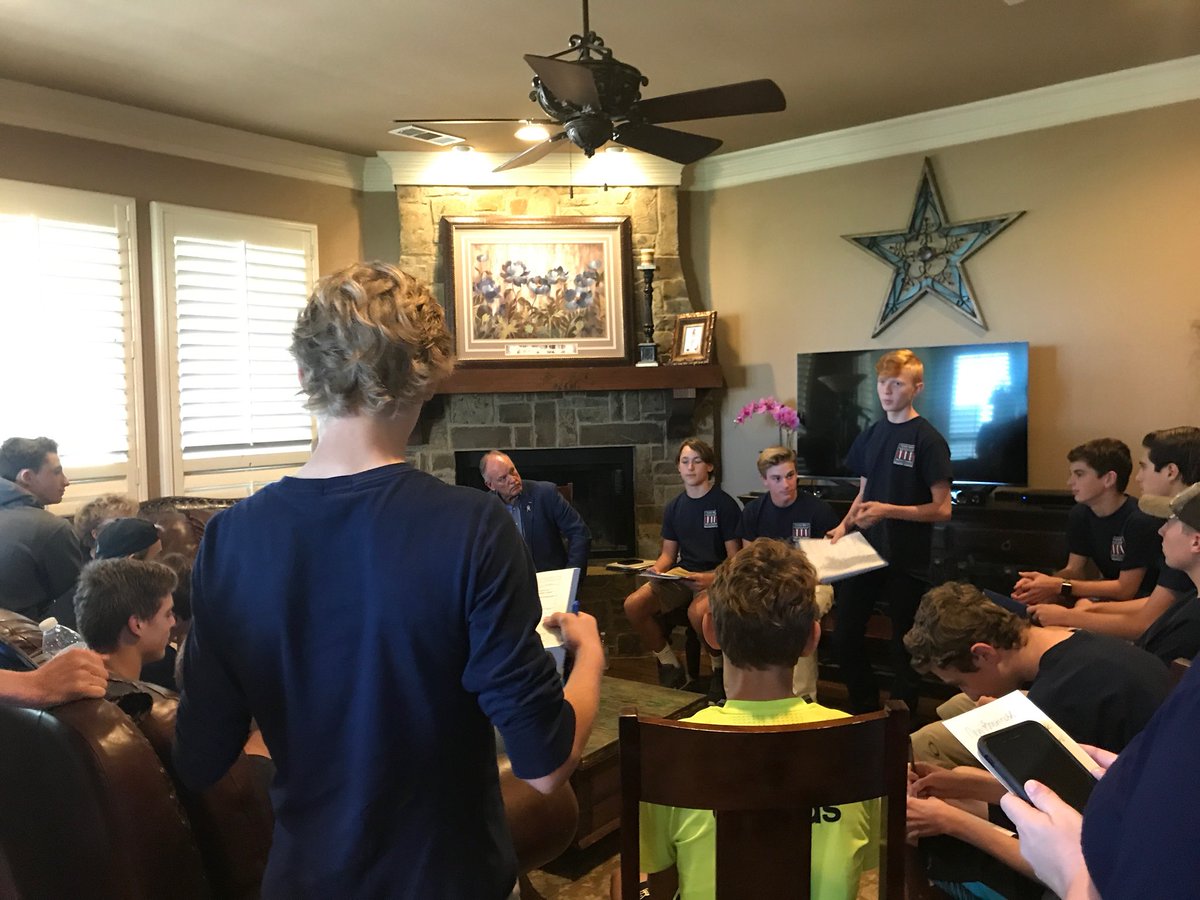 YMSLProsper's tweet photo. Civic responsibility and tying a tie go hand in hand at the 2021 boys meeting this month. #youmgmensserviceleague #doyourpart https://t.co/tEGmEvD4AZ