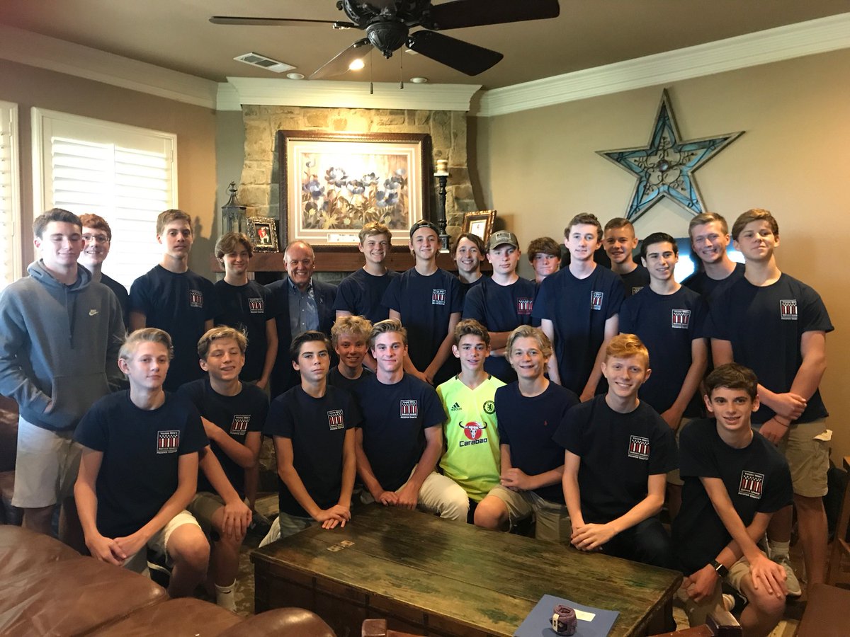 YMSLProsper's tweet photo. Civic responsibility and tying a tie go hand in hand at the 2021 boys meeting this month. #youmgmensserviceleague #doyourpart https://t.co/tEGmEvD4AZ