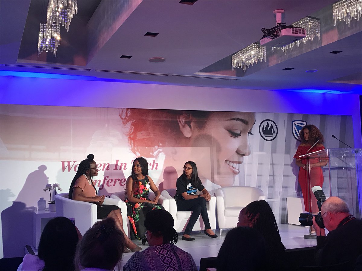 wildtch's tweet image. #SBWomanInTech Listening to amazing and talented women today #Inspired