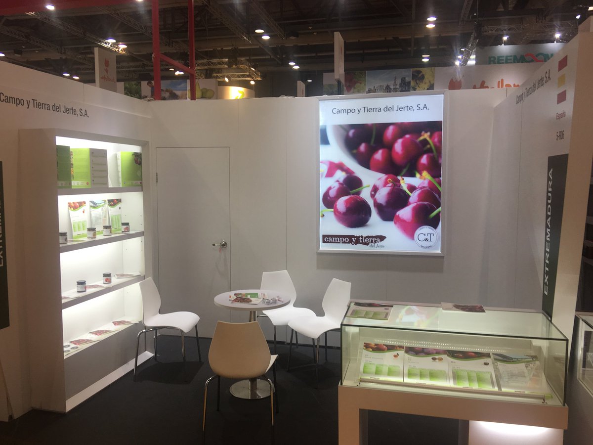 Segundo día en #FruitAtracction2017. No puedes irte de aquí sin pasar por Pab10, 10F06 y visitarnos! <a href="/Campo_y_Tierra/">Campo y Tierra</a>