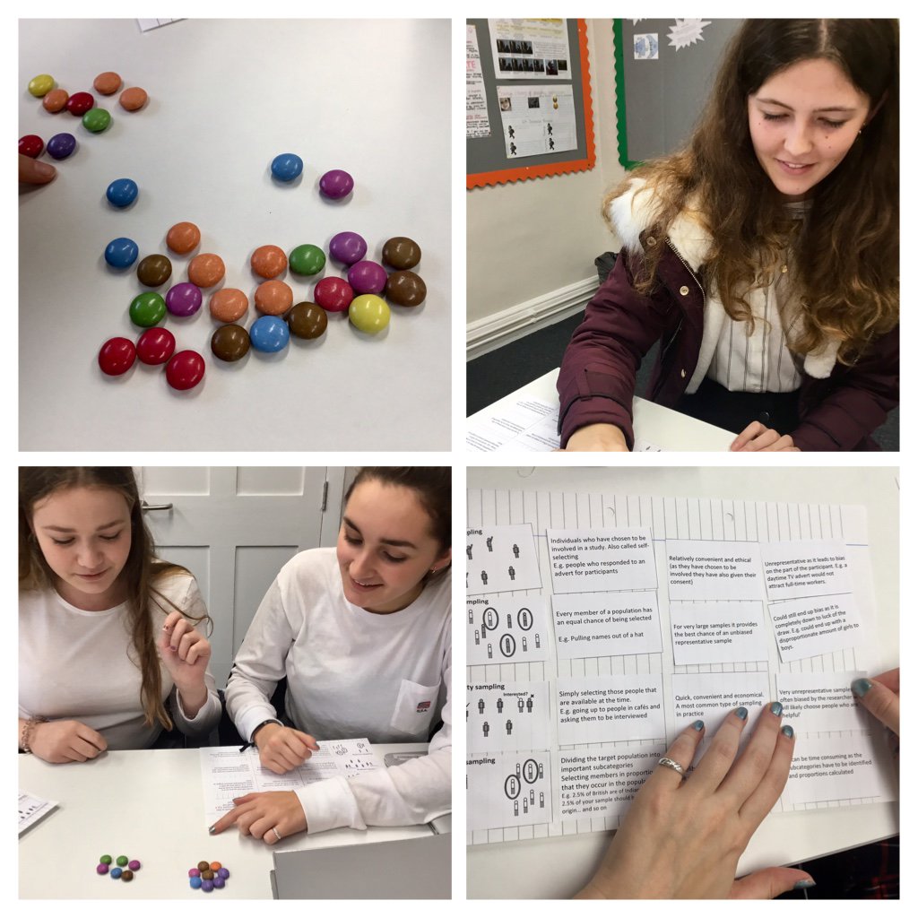 mrsdadds_psych's tweet photo. Sampling techniques &amp; selecting participants #smarties #targetpopulation https://t.co/RPeaxhK2KS