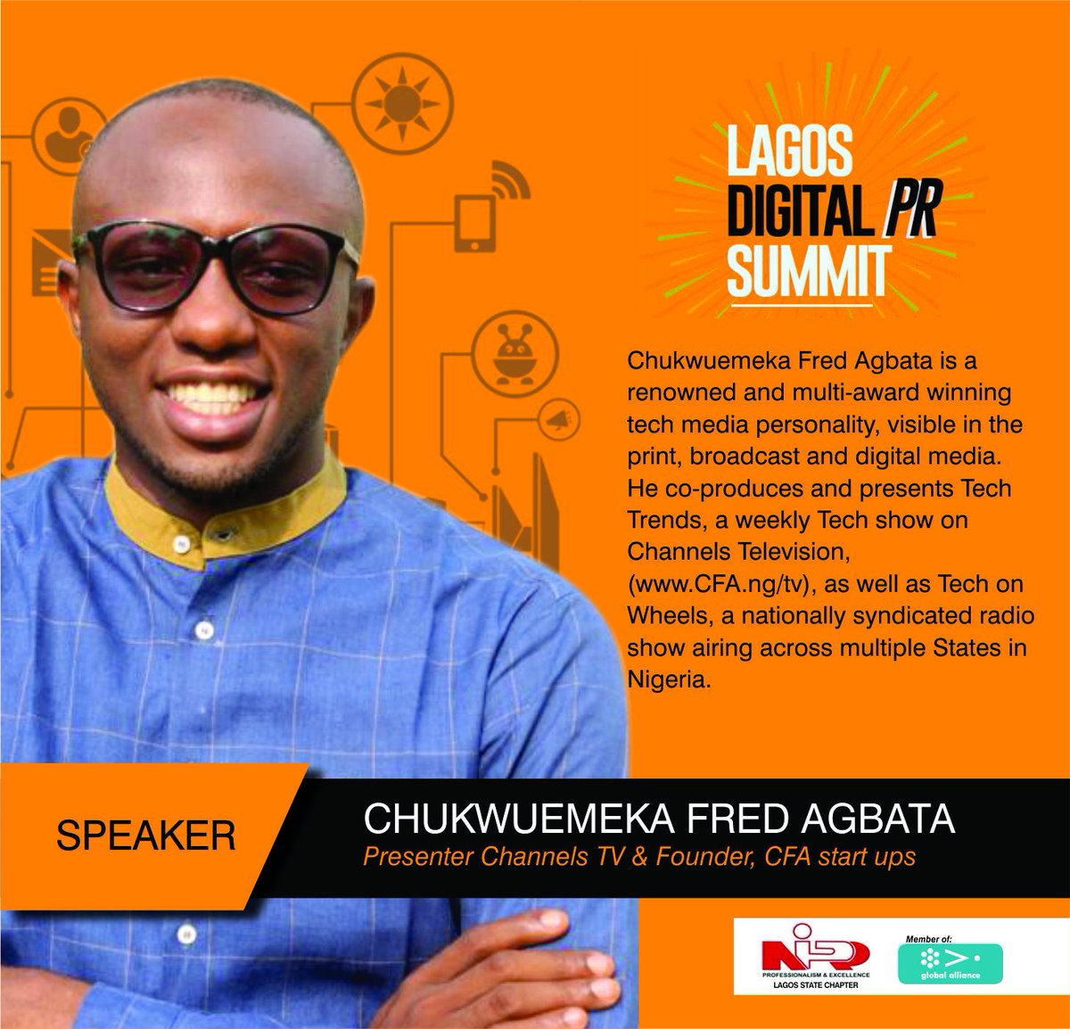m.facebook.com/story.php?stor… Follow link to watch live the on going Lagos PR Summit with <a href="/cfagbata/">Chukwuemeka Fred Agbata (CFA)</a> Speaking.