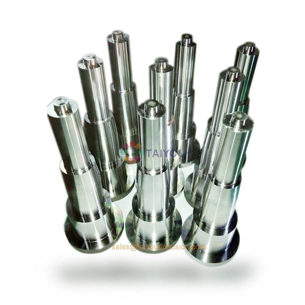 TaiyouPrecision's tweet photo. Core pins or mold inserts fabricated by CNC lathe. #CNClathe,#CNCturning, #moldmachining,#corepins,#moldinserts. https://t.co/fpoVSDnBZ9 https://t.co/uMRarkbZSj