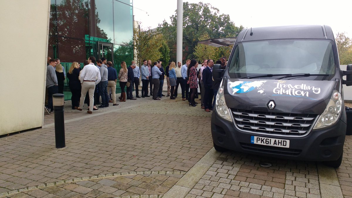 Most of <a href="/lenovo_UKI/">Lenovo UK & Ireland</a> trying to price the existence of a free lunch, thanks to finance team. Nom nom nom.