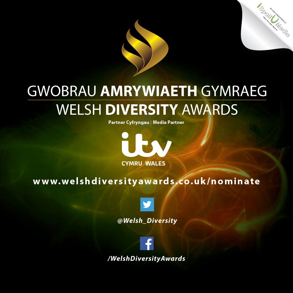 Welsh_Diversity's tweet photo. If you haven't yet submitted your nomination/vote then you really don't have long left to do it! Nominations &amp; Voting closes Fri 20th Oct! https://t.co/hmv3Ou6cqy